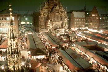 ▲ ニュルンベルグのクリスマス・マーケット